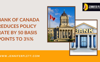 Bank of Canada Reduces Policy Rate by 50 Basis Points to 3¾%